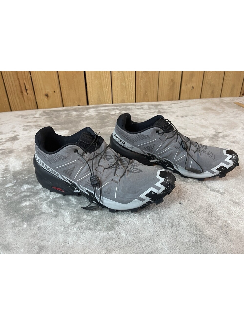 Salomon "Speedcross 6 Men’s Moderate Terrain Running Shoe [Quiet Shade] US 11 - Picture 2 of 9